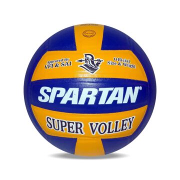 Spartan Super Volley Leather Volleyball Approved by VFI