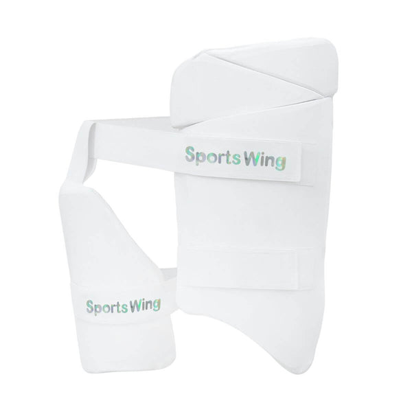 Sports Wing Cricket Thigh Guard-White