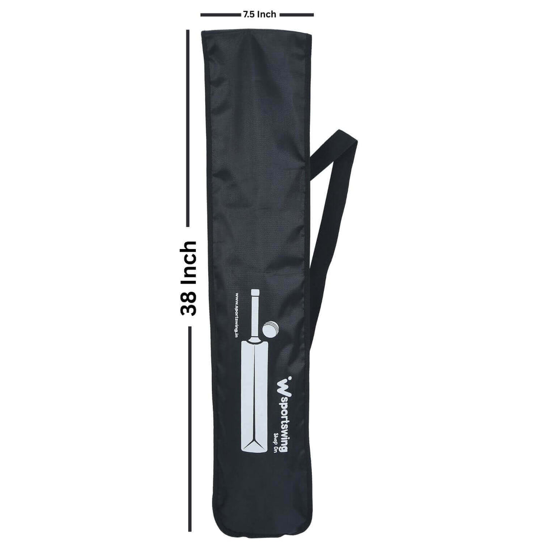 Sports Wing Leather Cricket Bat Cover-Plain