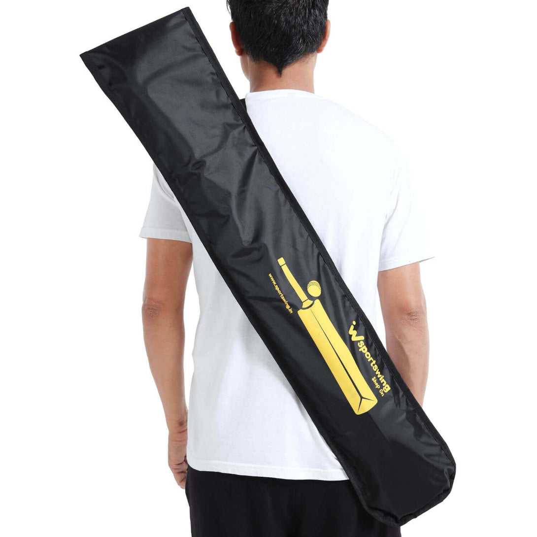 Sports Wing Leather Cricket Bat Cover-Plain