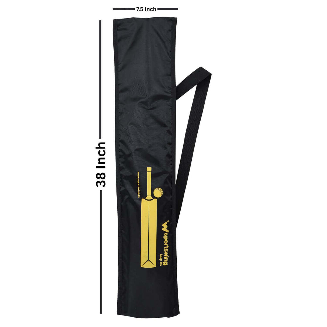 Sports Wing Leather Cricket Bat Cover-Plain
