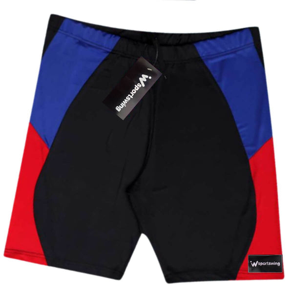 Sports Wing Men's Swim Jammer (Blue/Red)