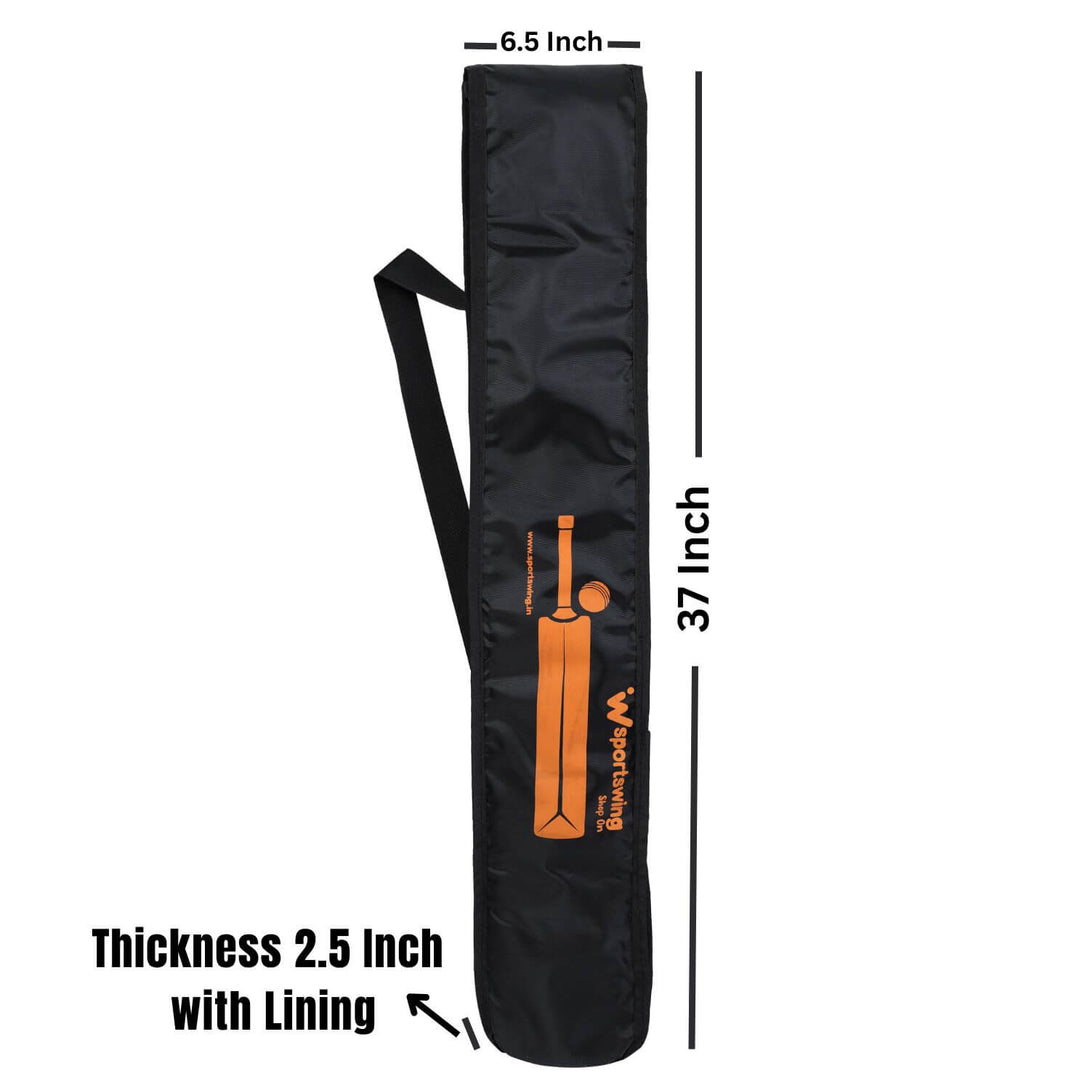 Sports Wing Tennis Cricket Bat Cover With Cushion