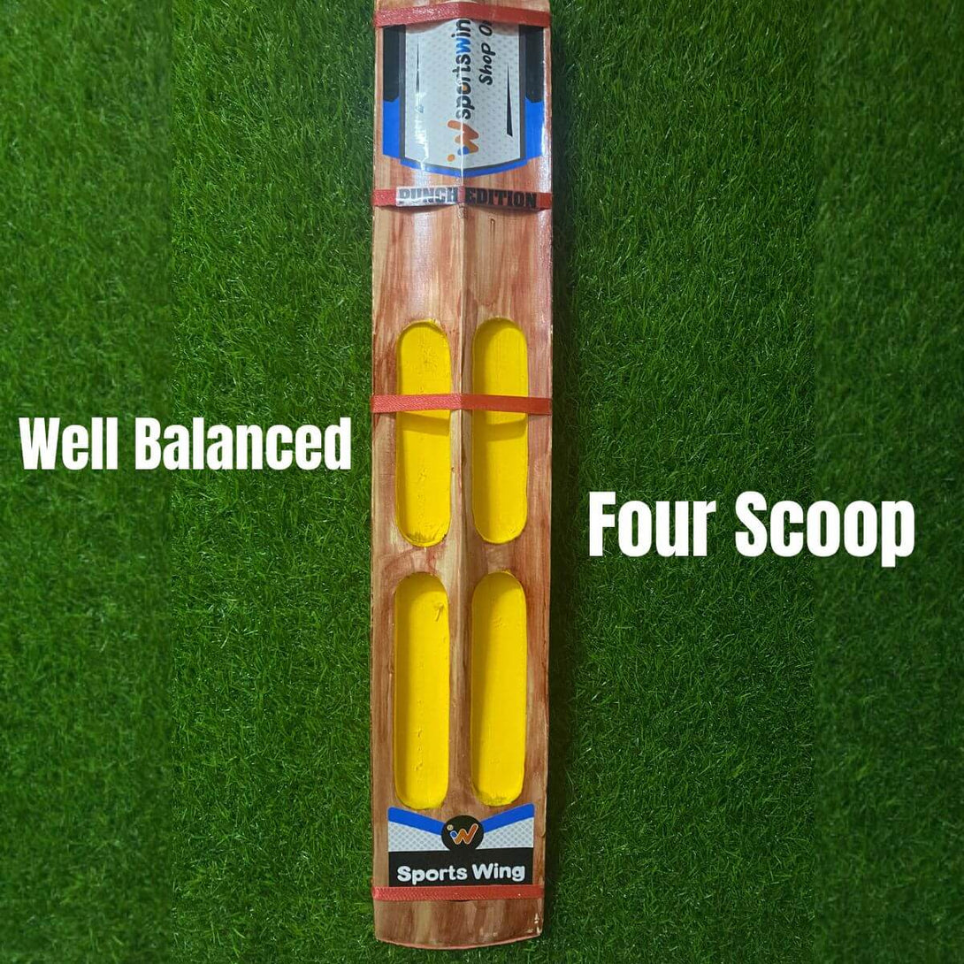 Sports Wing, Single Blade - Four Scoop - Punch Edition Soft Tennis Bat