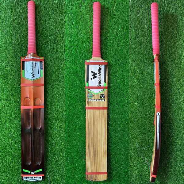 Sports Wing, Single Blade - Four Scoop - Soft Premium Tennis Bat (Brown) Clearance Sale