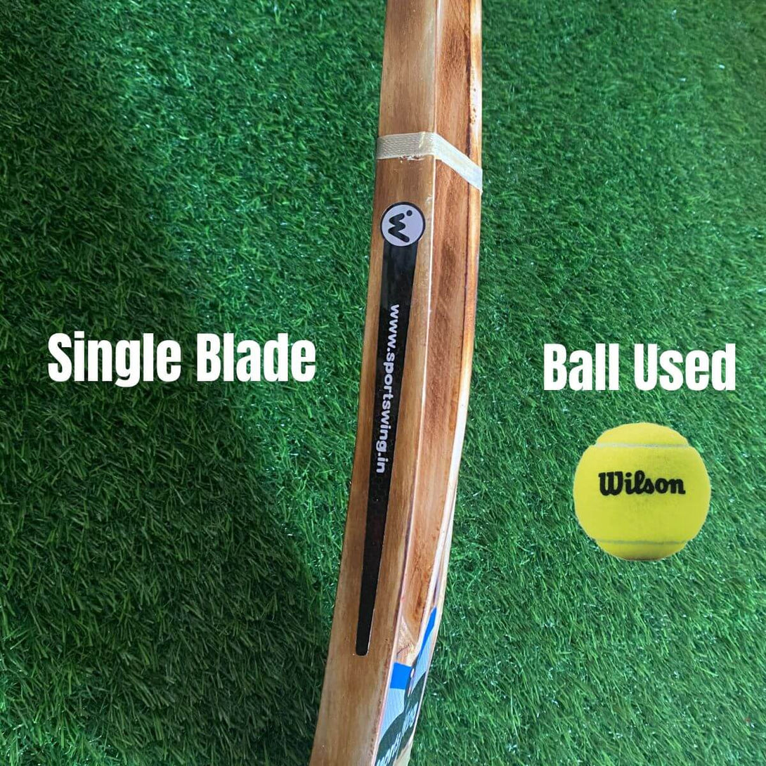 Sports Wing, Single Blade - Two Scoop - Burn Edition Soft Tennis Bat