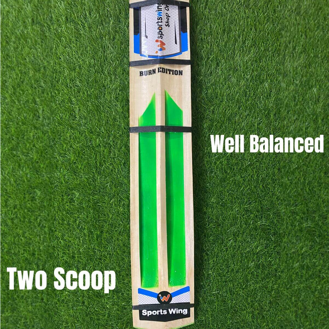 Sports Wing, Single Blade - Two Scoop - Burn Edition Soft Tennis Bat