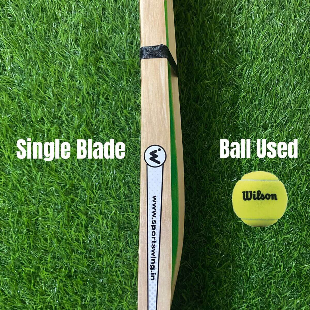 Sports Wing, Single Blade - Two Scoop - Burn Edition Soft Tennis Bat