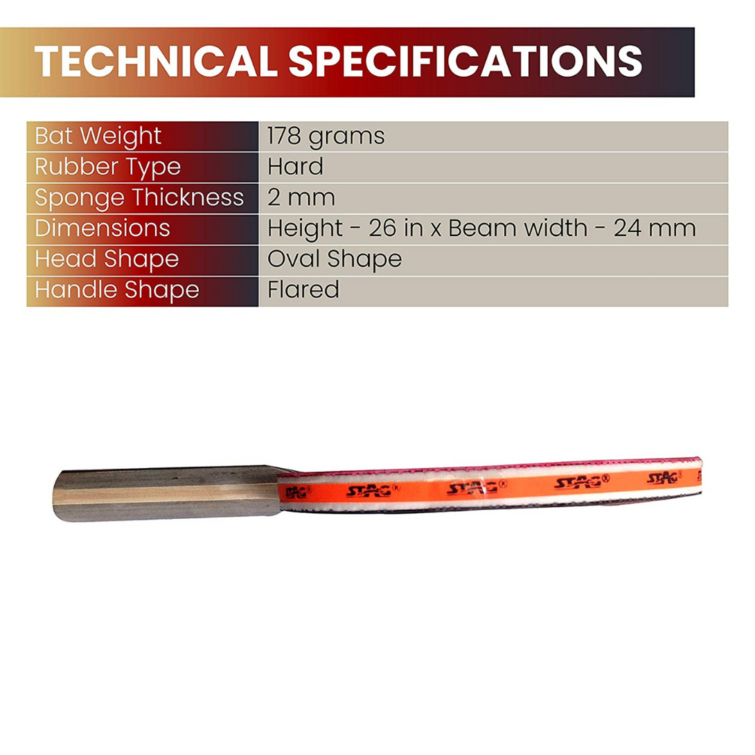 Stag 4 Star Table Tennis Bat (Pair)