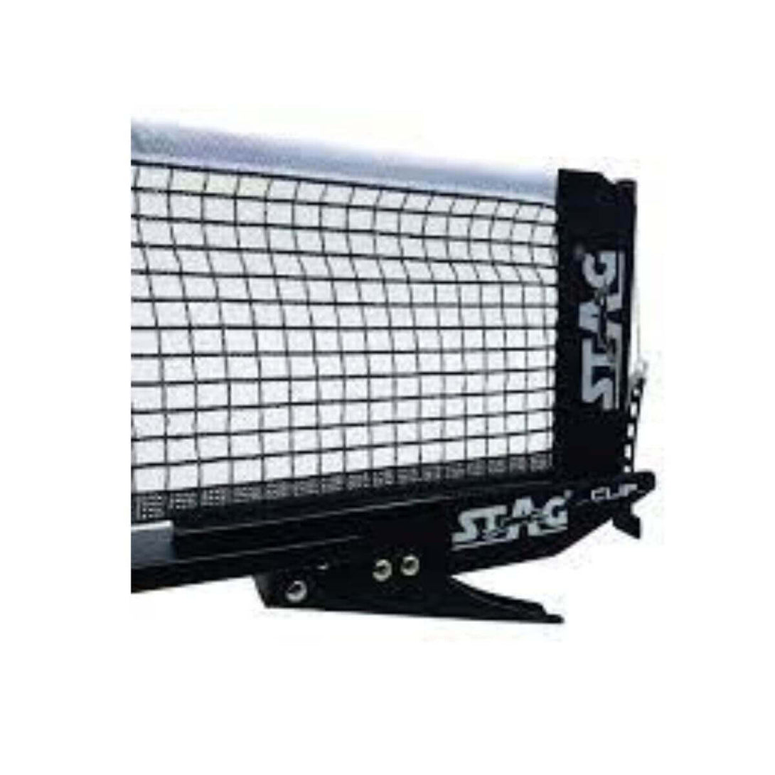 Stag Championship Table Tennis Net and Clamp – For tables below 25mm thickness