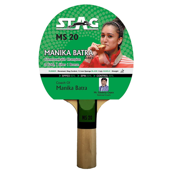 Stag Manika Batra Series MS 20 Table Tennis Bat (Pair)