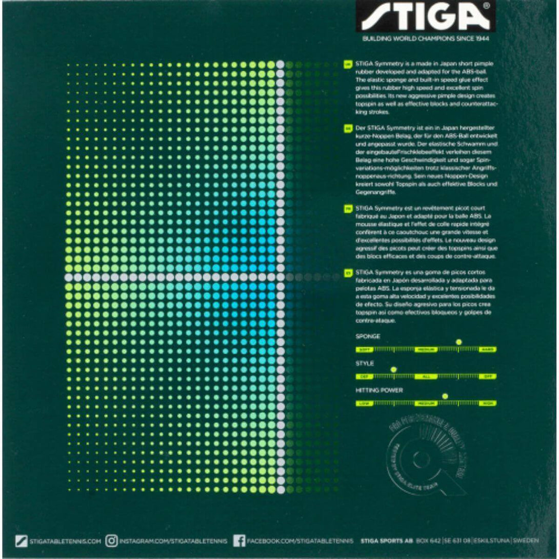 Stiga Symmetry Table Tennis Rubber