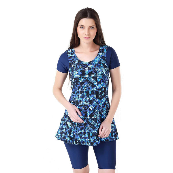 TYR Women's Makai Frocksuit With Sleeves & Knee