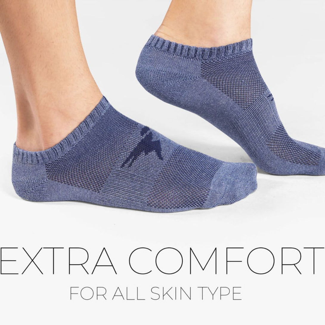 Technosport Ankle Socks OR-52 (Pack Of 3)