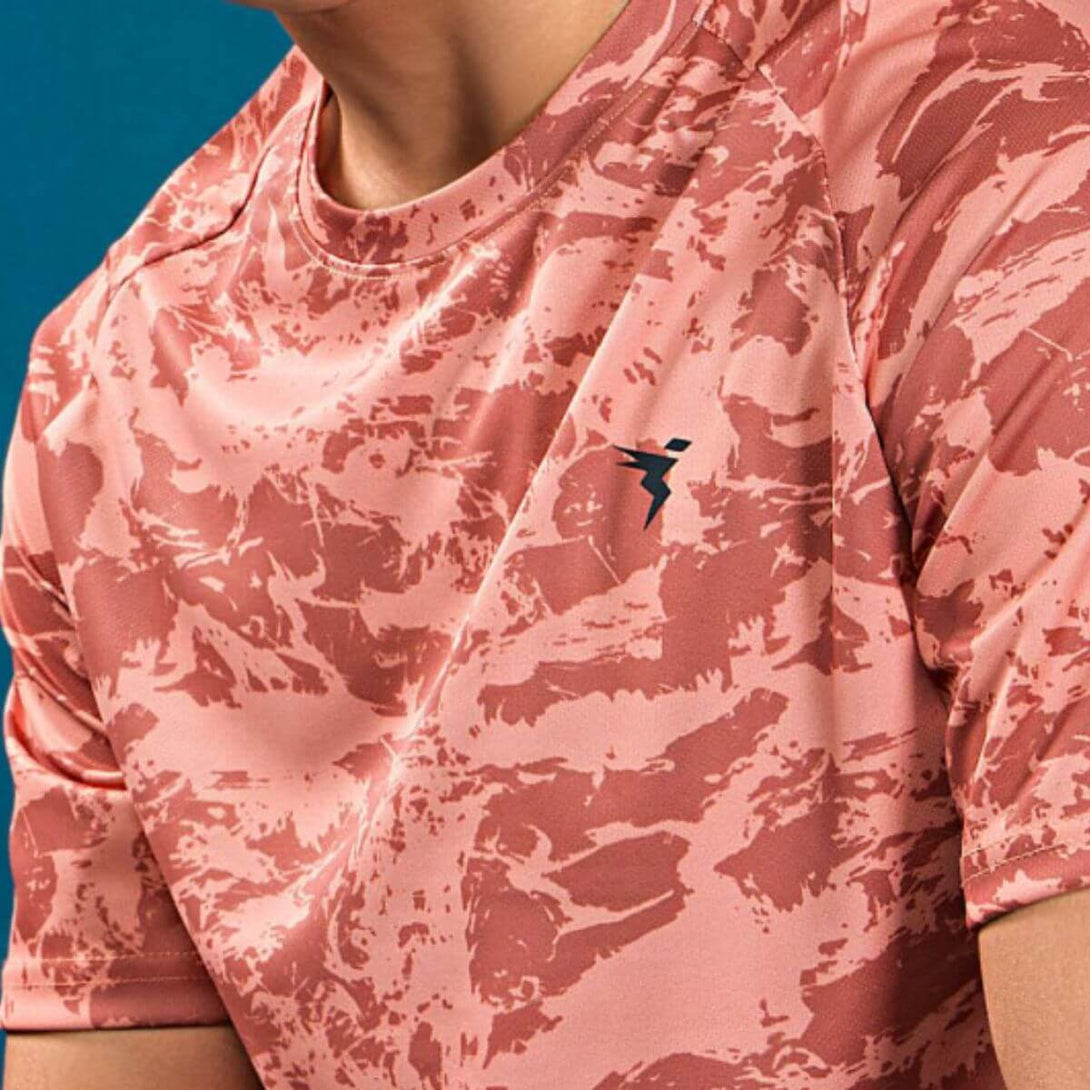Technosport Boy's Crew Neck T-Shirt-B134