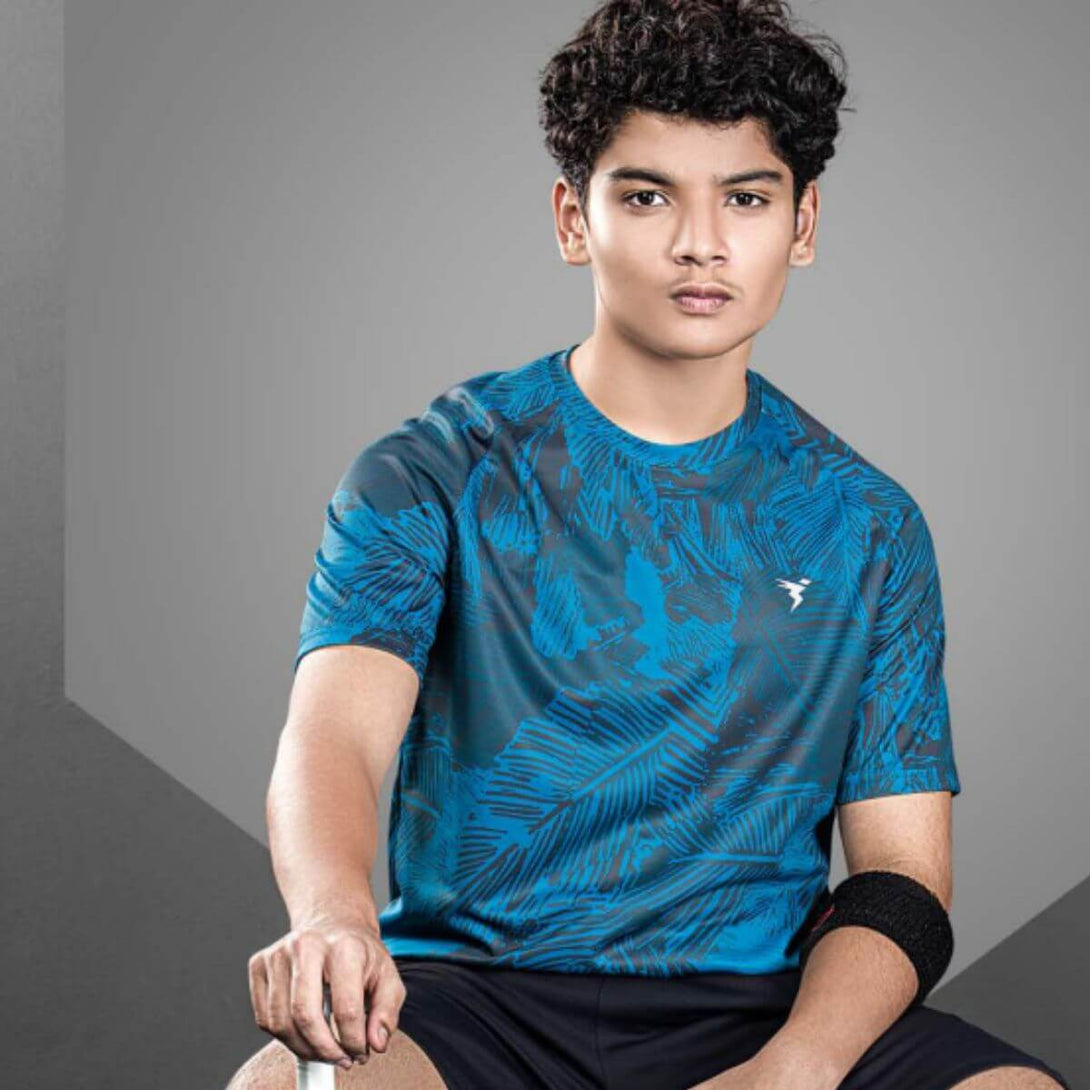 Technosport Boy's Crew Neck T-Shirt-B134