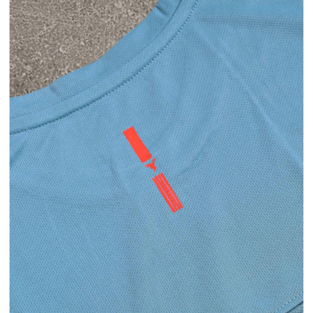 Technosport Doublecool Crewneck Melange Sleeveless -P635 (Sky Blue)