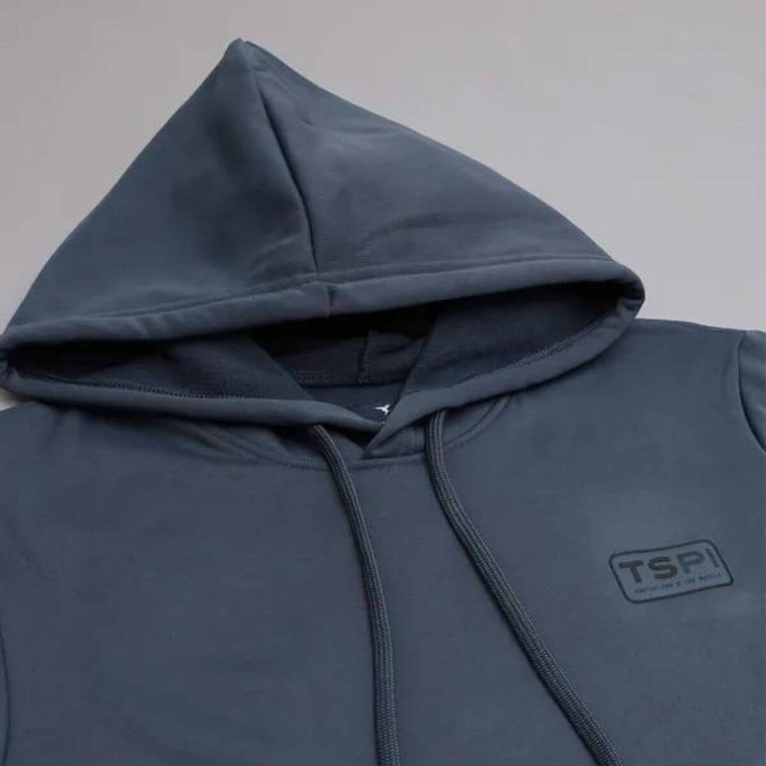 Technosport Men's Active Hoodie-OR77 (Carbon Grey)