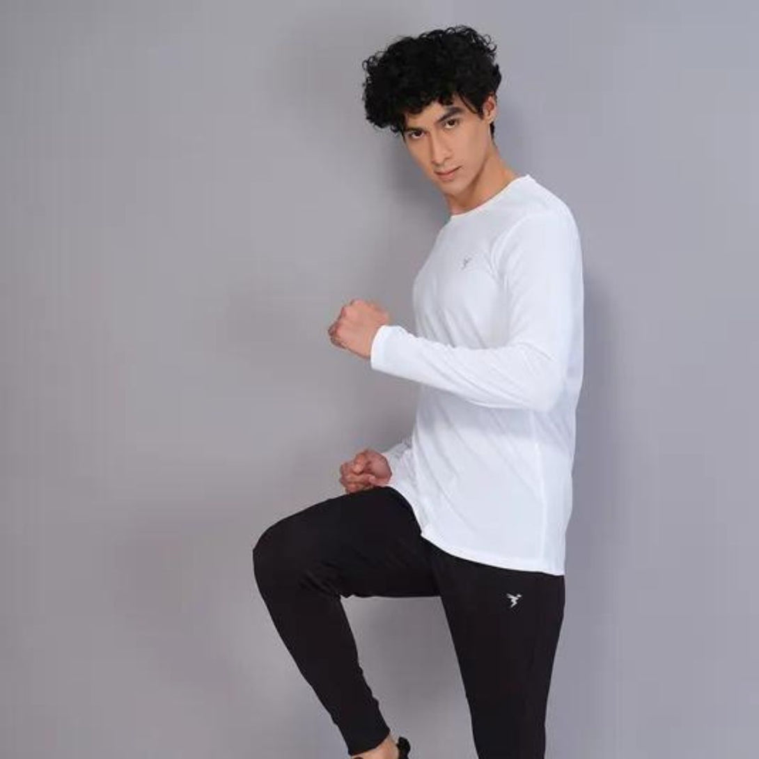 Technosport Mens Active T-Shirt -OR17 (White)