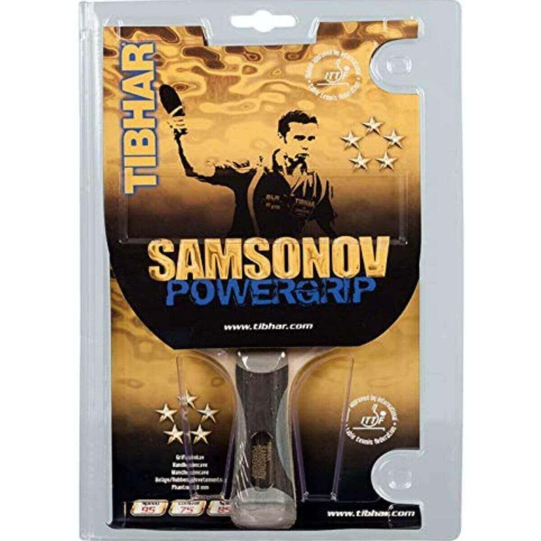 Tibhar Samsonov Powergrip Table Tennis Bat