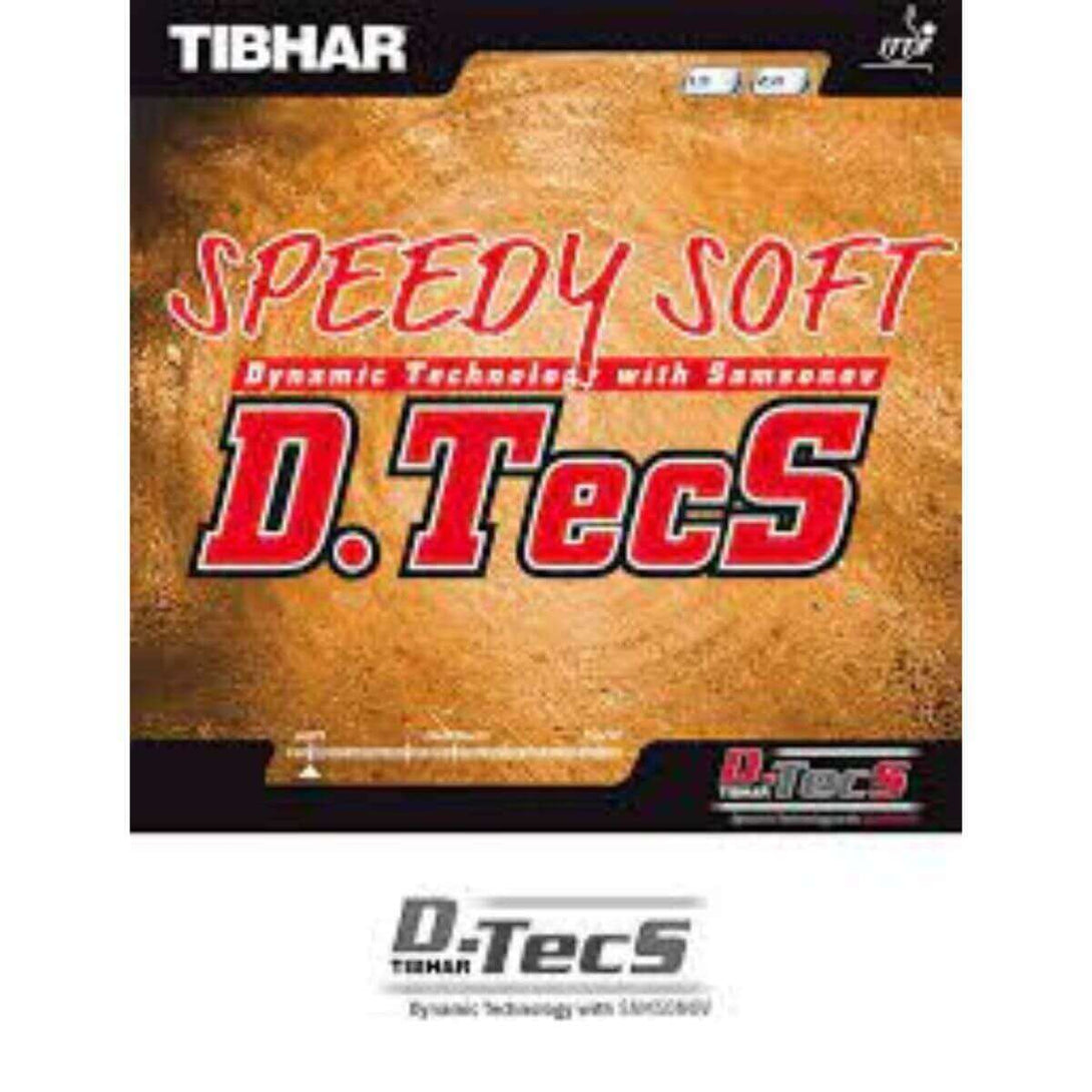 Tibhar Speedy Soft D.TecS Table Tennis Rubber