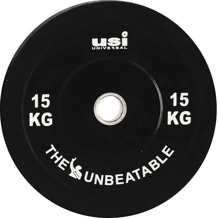 USI Black Bumper Plates