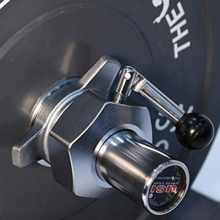 Comp Collars Powerlifting USI Competition Collars for Olympic Barbell – Sportswing.in