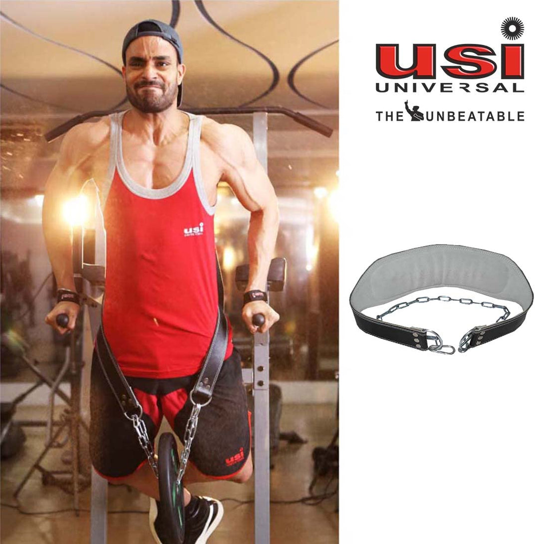USI Dip Padded Leather Belt