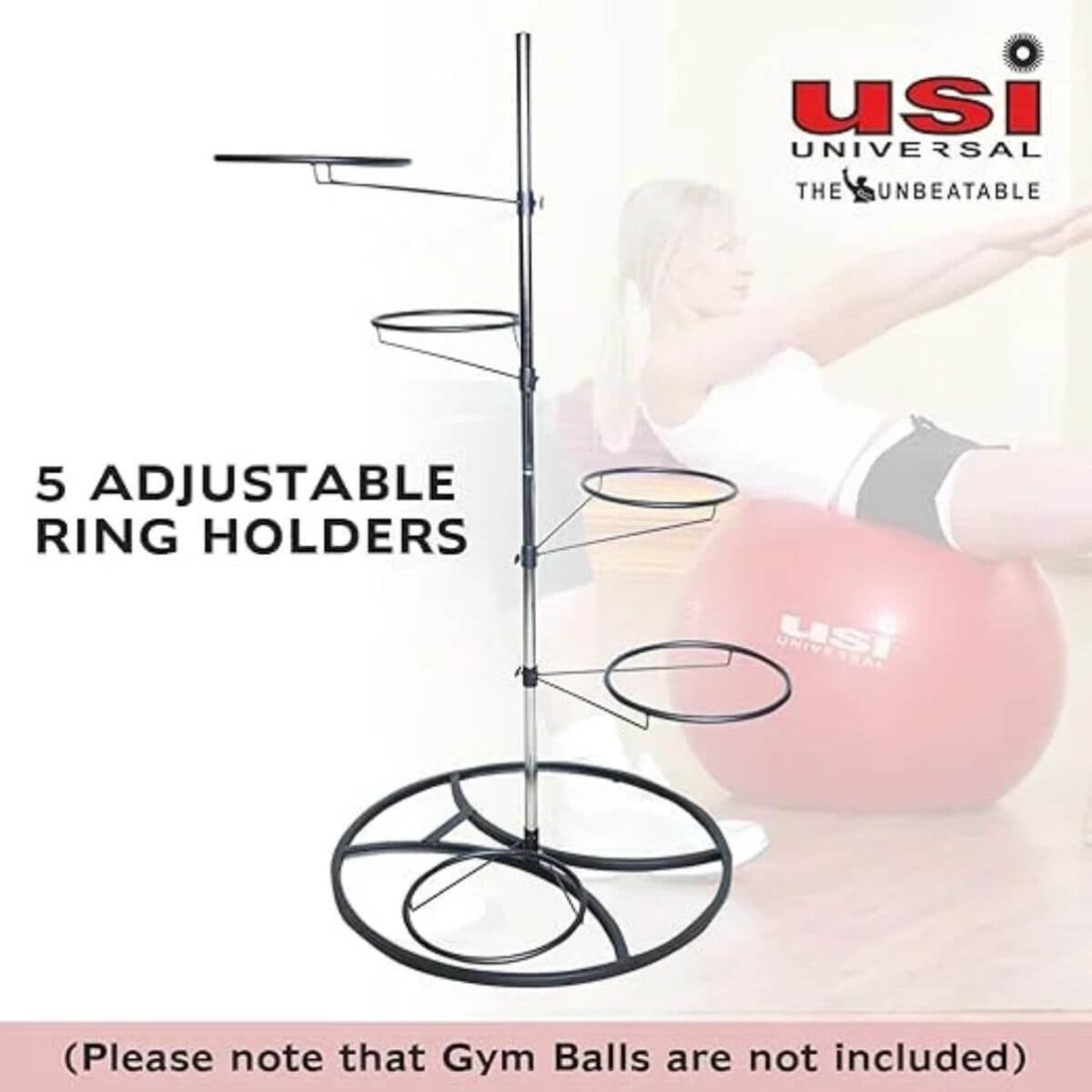 USI Gym Ball Rack-GBRK – Sportswing.in