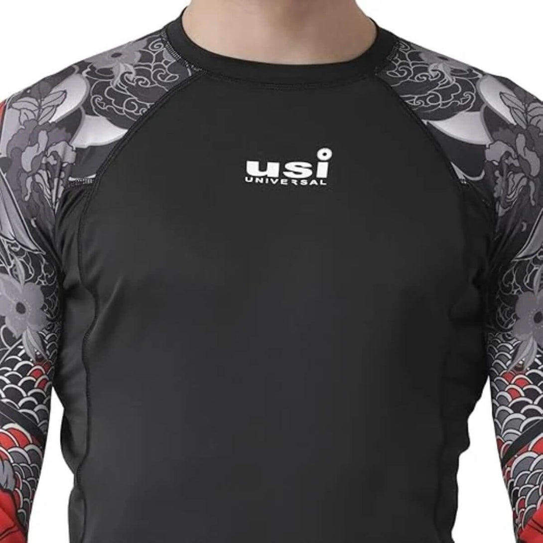 Fish Name Guard USI Koi Fish Rash Guard-411RK – Sportswing.in