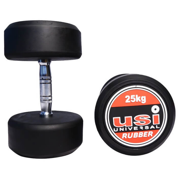 USI Tough Rubber Dumbbell