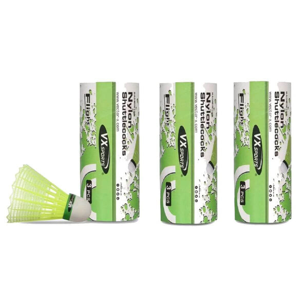 Vector-x Flight Nylon Badminton Shuttle Cock (Pack of 2)