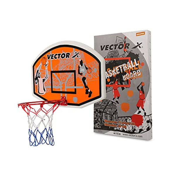 Vector X Basketball Board and Ring (Orange)