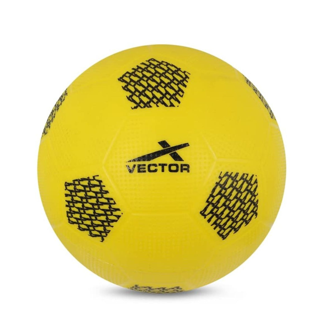 Vector X PVC Soft Kick Football (Yellow) – Sportswing.in