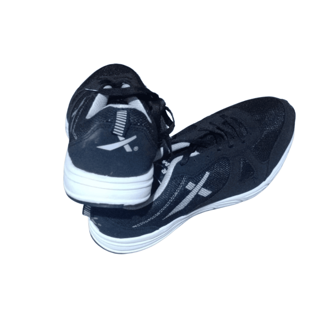 Vector X Storm Running Shoes for Men's (Black/Silver)