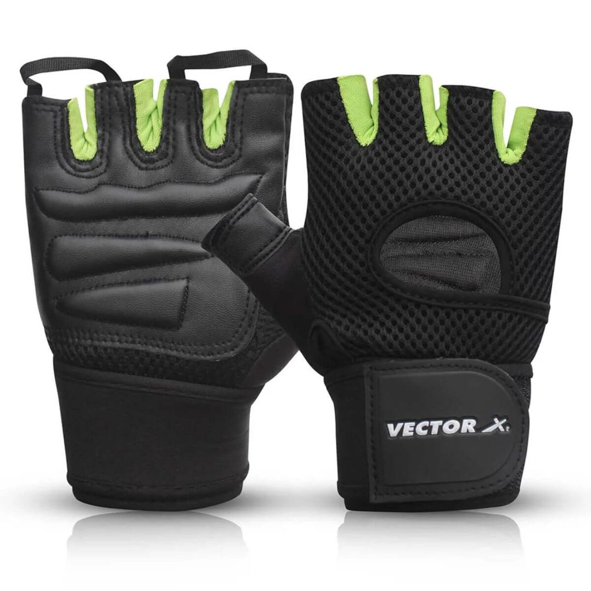 Vector X VX-500 Gym Fitness Fingerless Gloves – Sportswing.in