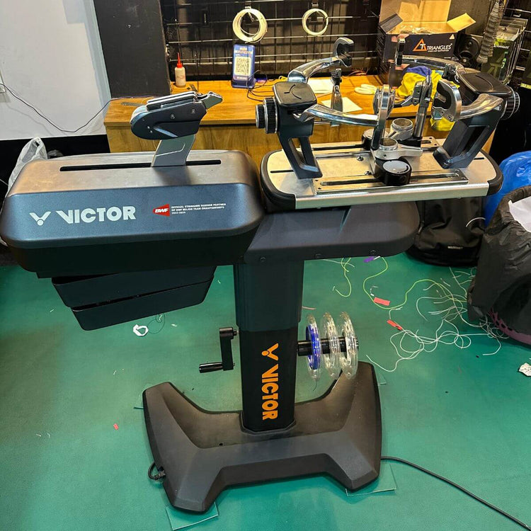 Victor String Machine Victor VE-50 Pro Badminton/Squash/Tennis Stringing Machine (Second Han ...