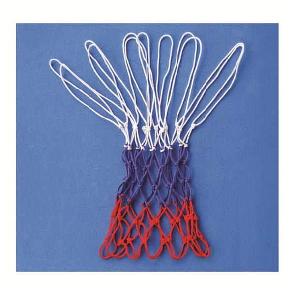 Vinex Basketball Net Tri Colour (Pack of 4)