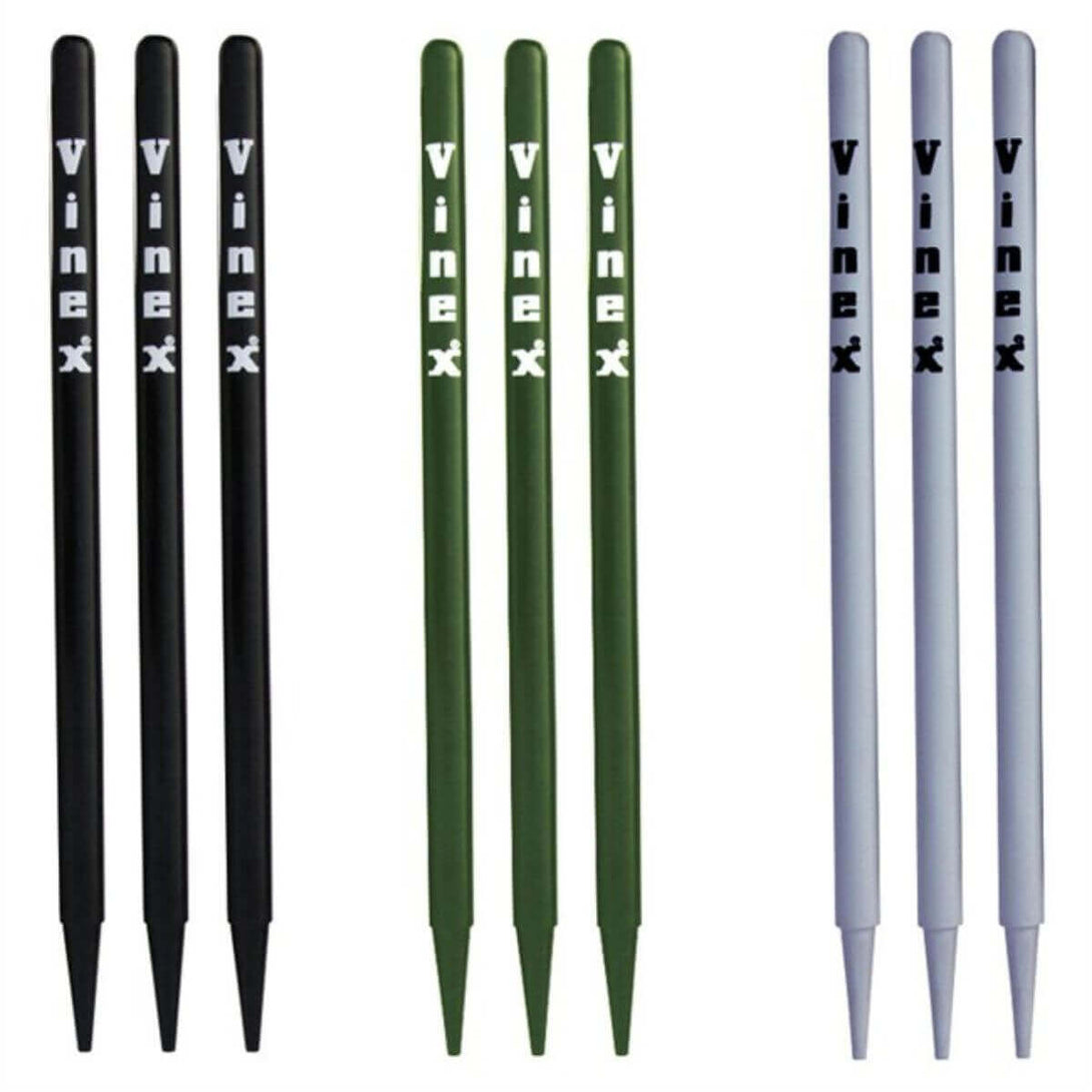 Vinex Cricket Stumps Color (Pack Of 4)