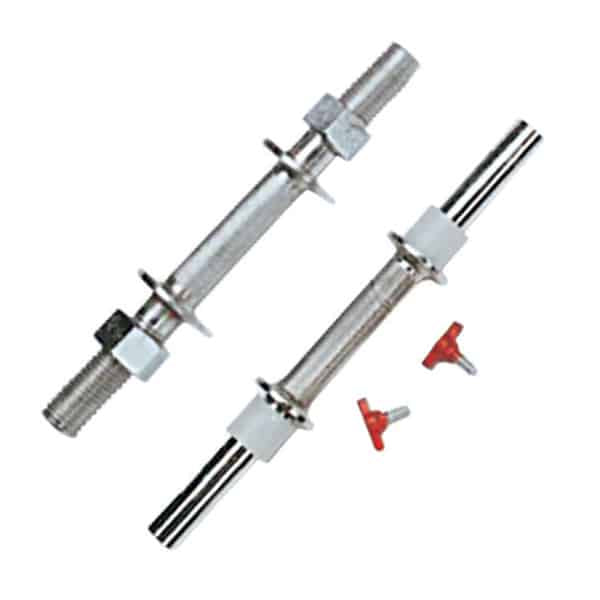 Vinex Dumbell Rod (Screw Type with 2 Nuts) Pack of 3