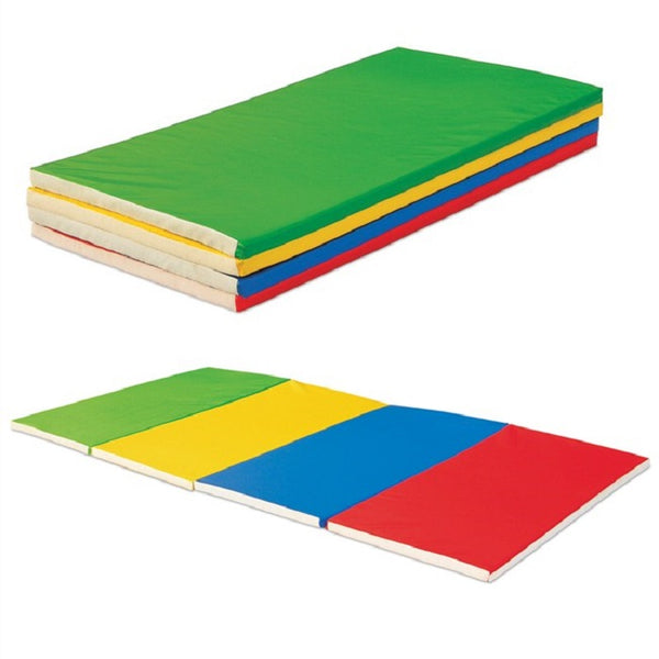 Vinex Gym Mat Folding Multi-Colour