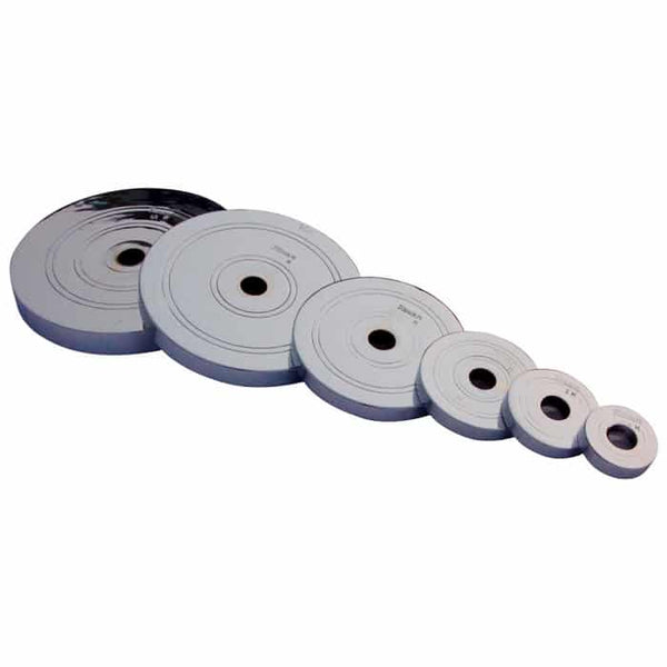 Vinex Weight Training Plates Chrome (Pack Of 3)