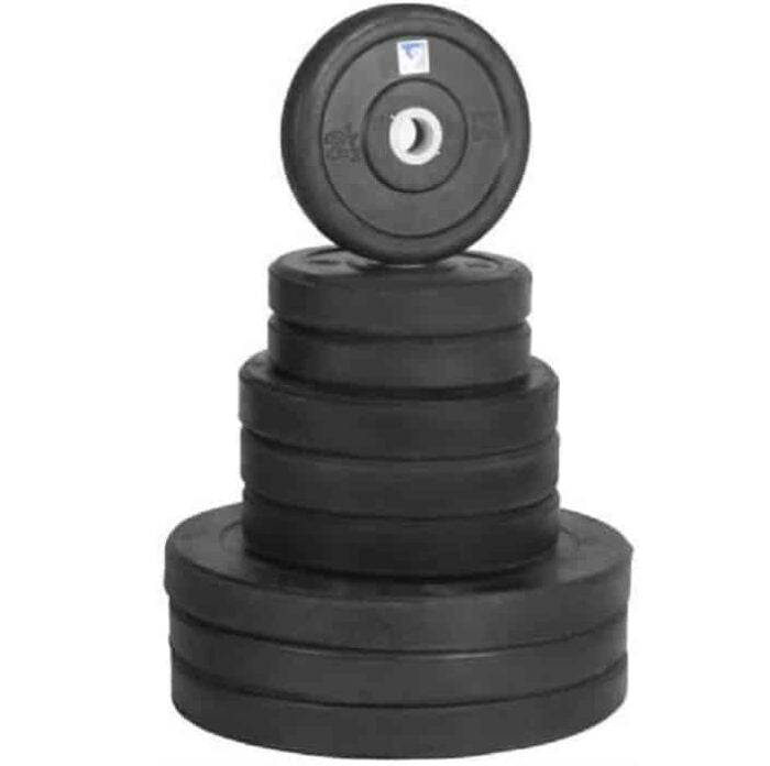Vinex Weight Training Plates Rubberised (Pack of 3)