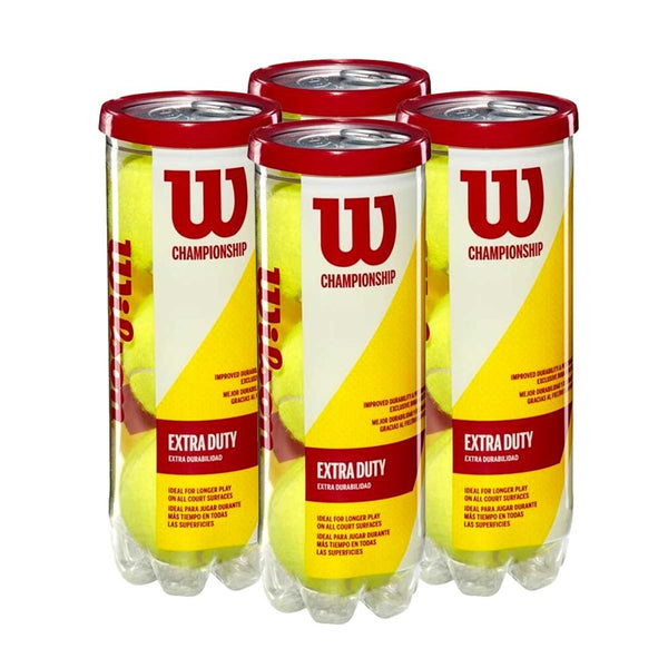 Wilson Championship Tennis Balls (4 Cans-12 Balls)