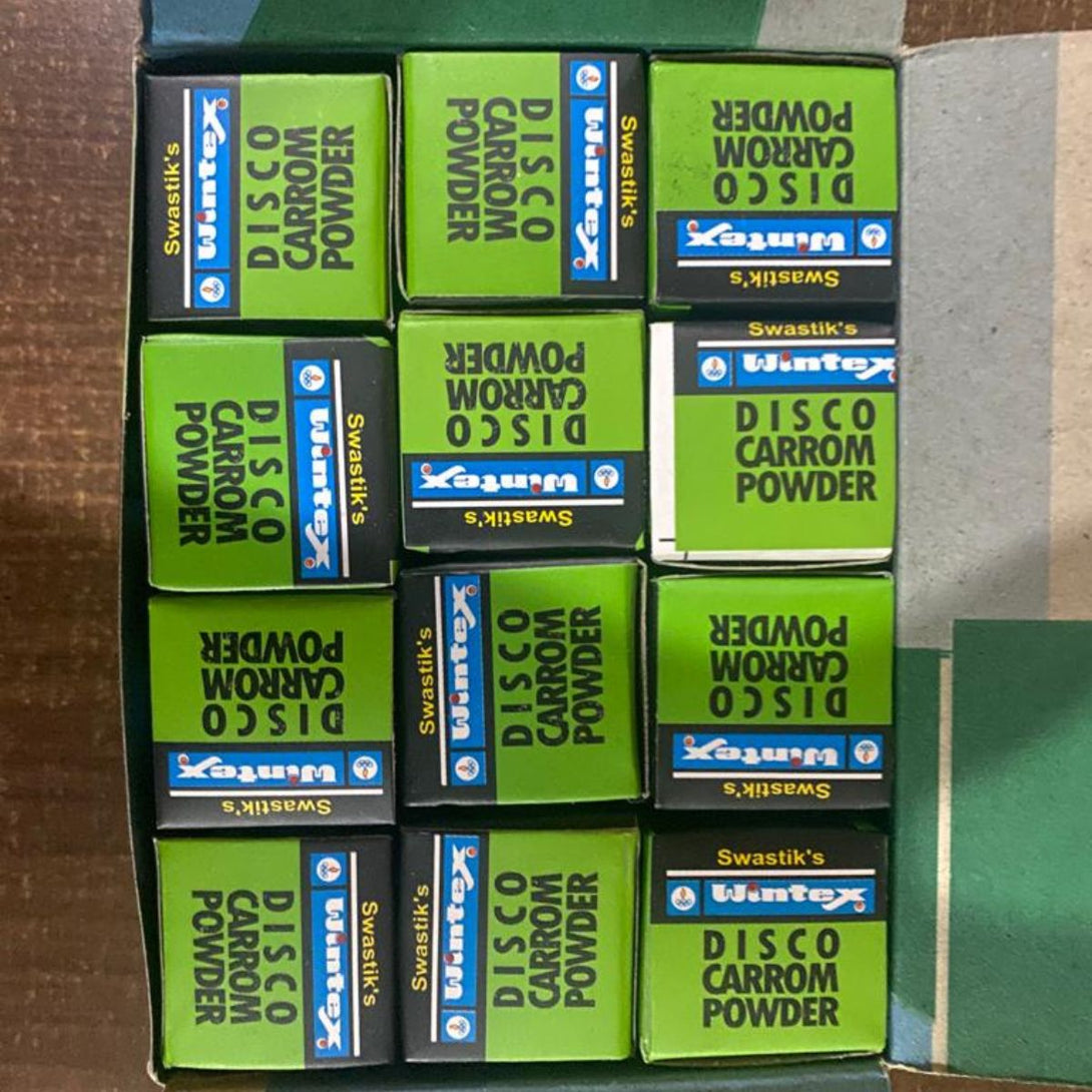 Dsco Powder Wintex Disco Carrom Powder- 10GMS (2Pc) – Sportswing.in