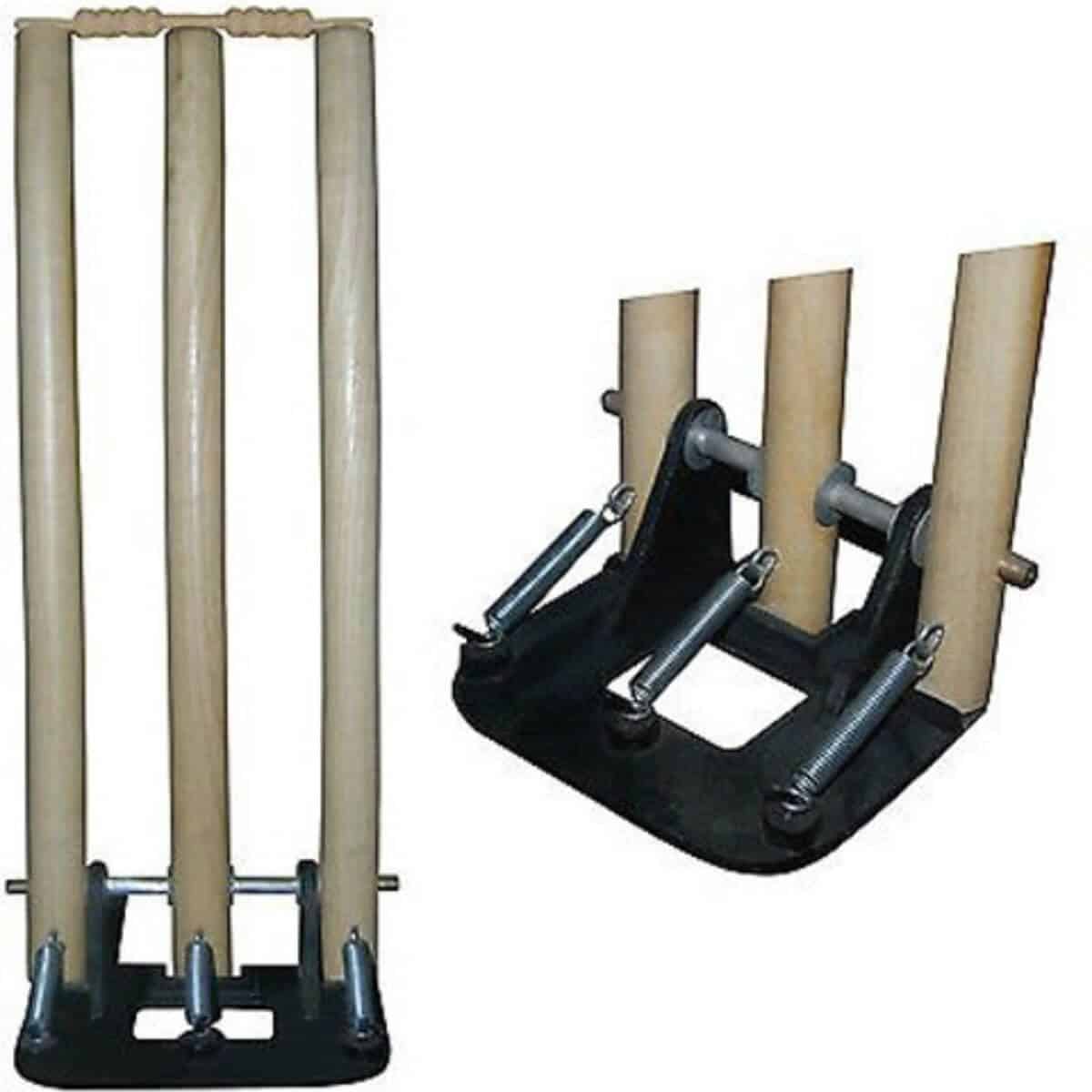 Xpeed XP2202 Wooden Stumps With Spring Stand – Sportswing.in