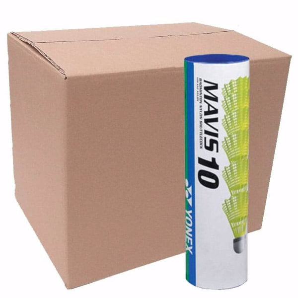 Yonex Mavis 10 Badminton Shuttlecock (Pack of 10, 12 cocks)