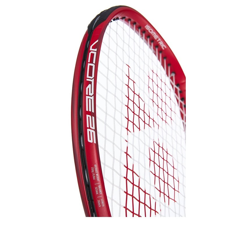 Yonex VCORE 26 Junior Tennis Racquet(Flame Red)