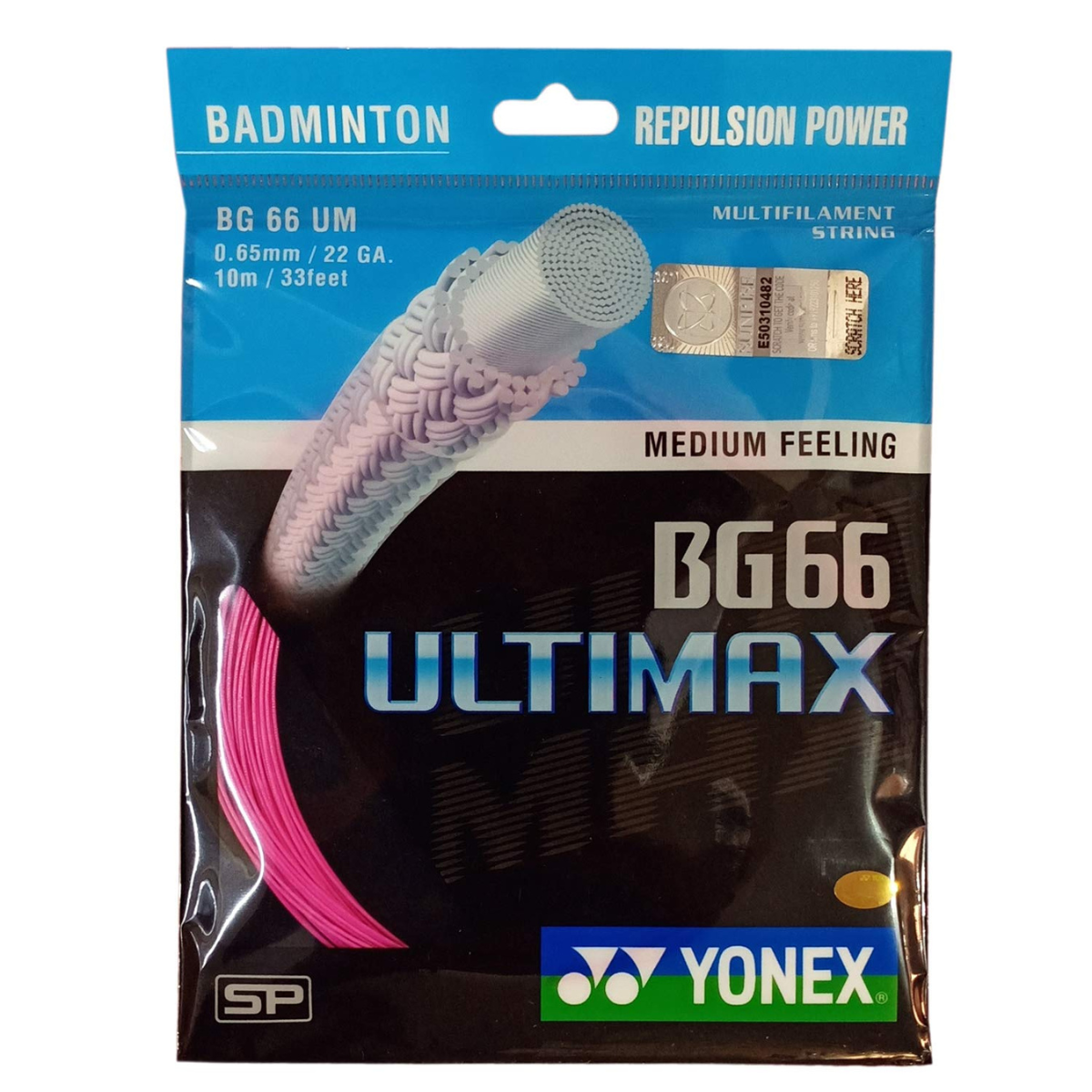 Yonex BG66 Ultimax Badminton String – Sportswing.in