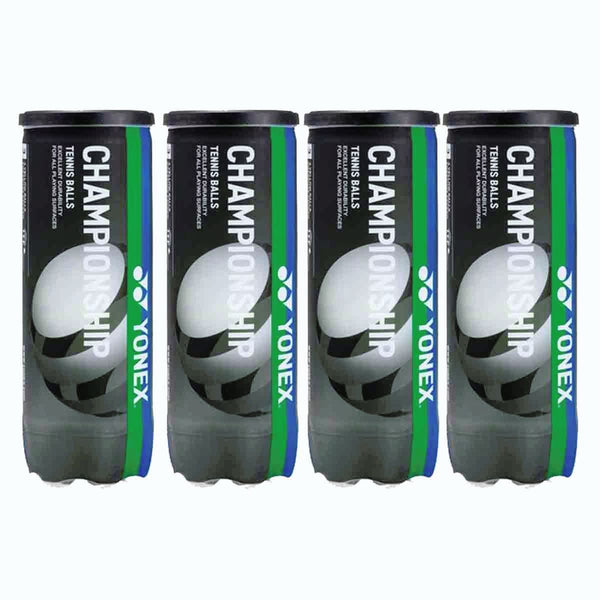 Yonex Championship (TB-CS3) Tennis Balls (4 Cans-12 balls)